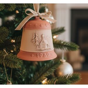 1989 Hum 775 Ride  to  Christmas Hummel Christmas Bell Oranment